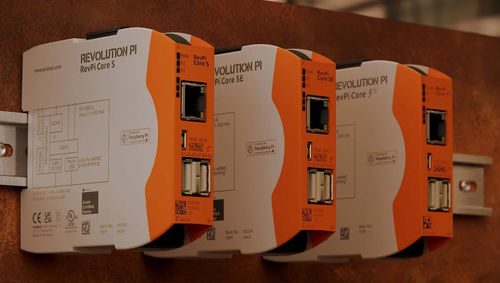 Autómata programable Raspberry Pi - RevPi Core series - Revolution Pi - por red Ethernet / RS485 / interfaz USB