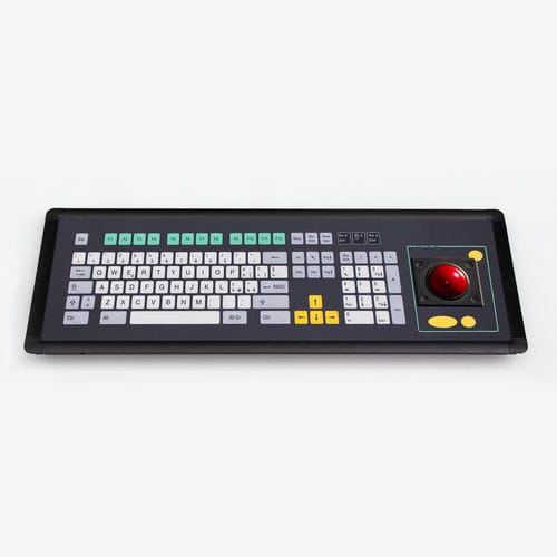 Teclado empotrable - KT-101-I-51 - k-tronic S.r.l. - de membrana / con ratón integrado de 3 teclas / 101 teclas