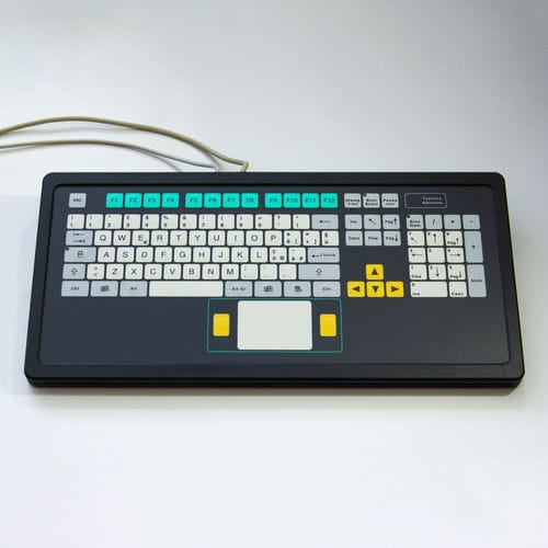 Teclado de mesa - KT-105-T-04 - k-tronic S.r.l. - de tecla mecánica / de membrana / con tecla Fn