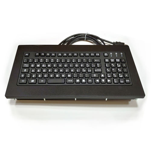 Teclado empotrable - KT-99-GSF-03 - k-tronic S.r.l. - de tecla mecánica / 99 teclas / industrial