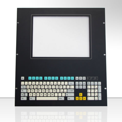 Teclado en bastidor - KT-101-K-16 - k-tronic S.r.l. - de membrana / 101 teclas / industrial