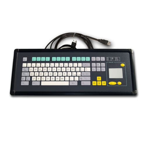 Teclado empotrable - kt-84-i-13 - k-tronic S.r.l. - de membrana / con tecla Fn / con ratón integrado de 3 teclas