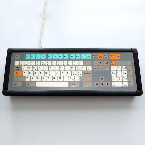 Teclado empotrable - KT-101-I-41 - k-tronic S.r.l. - de membrana / 101 teclas / industrial