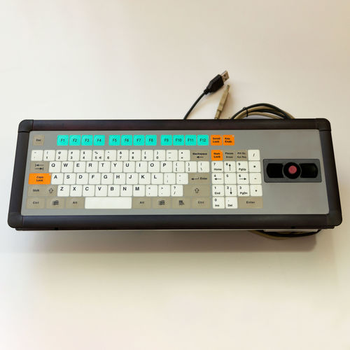 Teclado empotrable - KT-96-I-07 - k-tronic S.r.l. - de membrana / 96 teclas / con joystick