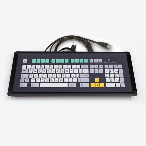Teclado empotrable - kt-101-i-12 - k-tronic S.r.l. - de membrana / con tecla Fn / 101 teclas
