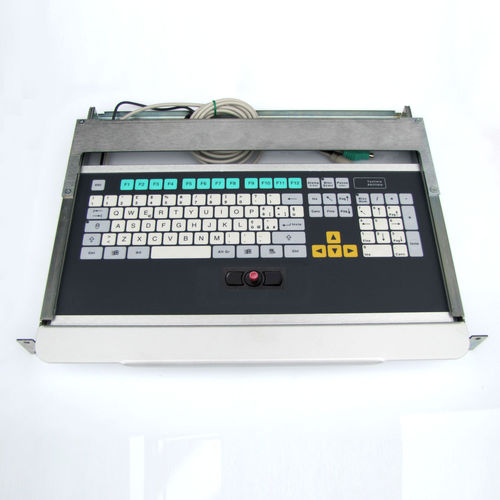 Teclado montado en rack-cajón - KT-105-C-10 - k-tronic S.r.l. - de tecla mecánica / de membrana / con tecla Fn