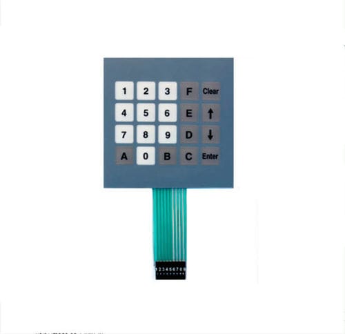 Teclado numérico 20 teclas - KT-20-AT - k-tronic S.r.l. - empotrable / de membrana / metalizado