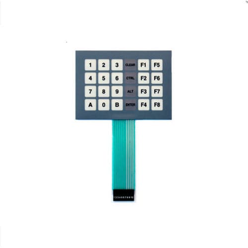 Teclado numérico 24 teclas - KT-24-SOLU - k-tronic S.r.l. - empotrable / de membrana / metalizado