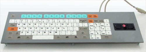 Teclado empotrable - KT-96-R-05 - k-tronic S.r.l. - de tecla mecánica / de membrana / 96 teclas