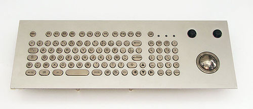 Teclado antivandalismo - KT-99-GIX-03 - k-tronic S.r.l. - empotrable / de tecla mecánica / 99 teclas