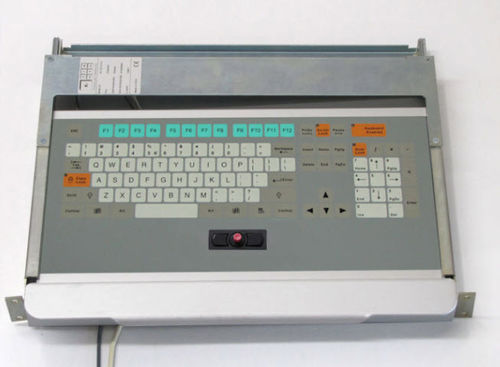 Teclado montado en rack-cajón - KT-105-C-22 - k-tronic S.r.l. - de tecla mecánica / de membrana / 105 teclas