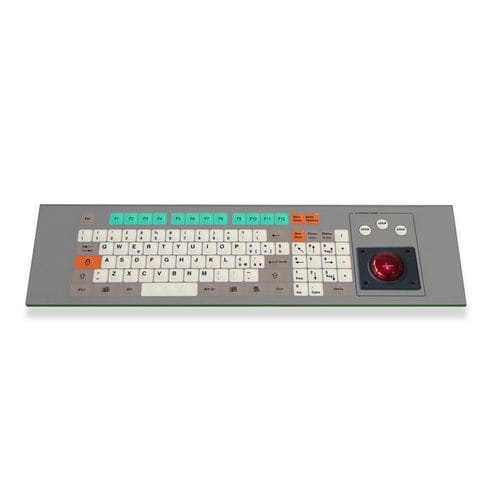 Teclado en bastidor - KT-96-K-22 - k-tronic S.r.l. - de tecla mecánica / de membrana / 96 teclas