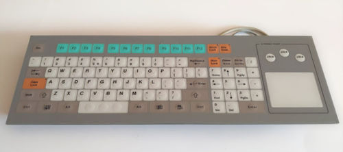 Teclado empotrable - KT-96-R-04 - k-tronic S.r.l. - de tecla mecánica / de membrana / 96 teclas