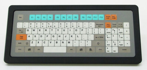 Teclado empotrable - KT-96-T-02 - k-tronic S.r.l. - de tecla mecánica / de membrana / 96 teclas
