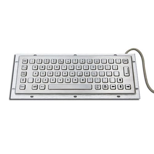 Teclado empotrable - KT-62-GIX-01 - k-tronic S.r.l. - de tecla mecánica / 62 teclas / industrial
