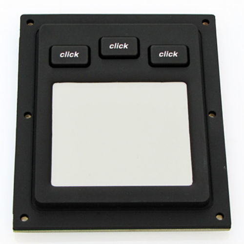 Almohadilla táctil industrial - KT-MOU-13 - k-tronic S.r.l. - de caucho de silicona / IP65 / montada en panel