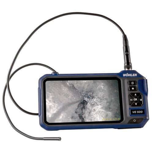 Video-endoscopio flexible - VE 500 - Wöhler - LED / portátil