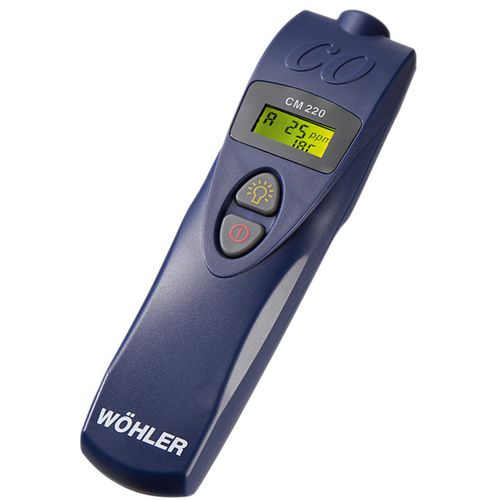 Detector de gas - 0 - 999 ppm | Wöhler CM 220 - Wöhler - de monóxido de carbono / para horno / para estufa