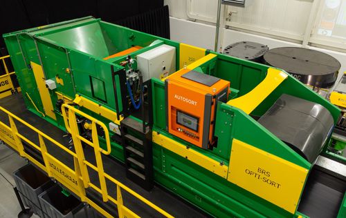 Clasificador óptico - Opti-Sort - Bollegraaf Recycling Solutions - de cinta transportadora / de manipulación / de papel
