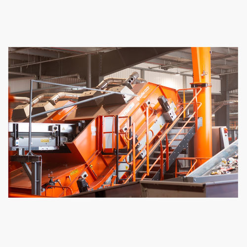 Criba para reciclaje - Lubo ONP - Bollegraaf Recycling Solutions - para obra de construcción / para la industria papelera / vibratoria lineal