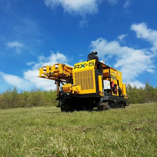 Perforadora de extracción de testigos - LEVENT 2002 RX-5 - SON-MAK MACHINE-CONTRUCTION-DRILLING - de exploración / multifunción / con orugas