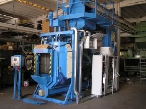Granalladora con satélites - AB SHOT TECNICS - para metal / automática / robotizada