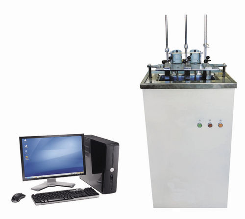 Instrumento de determinación del punto Vicat punto Vicat - XRW-300F/ HDT & VST / ISO75, ISO306, ASTM D1525 - Beijing United Test Co., Ltd. - temperatura de deformación / automatizado