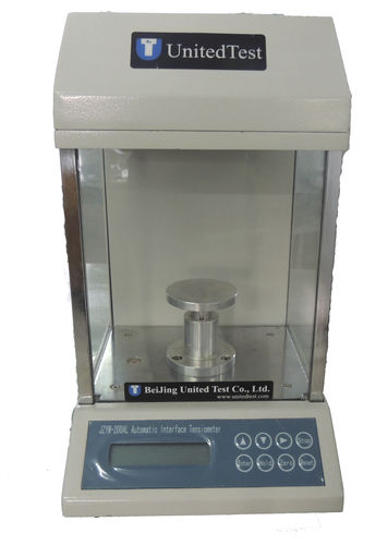 Tensiómetro para la medida de tensión superficial e interfacial - 0 - 199.9 mN/m | JZYW－200A   - Beijing United Test Co., Ltd.