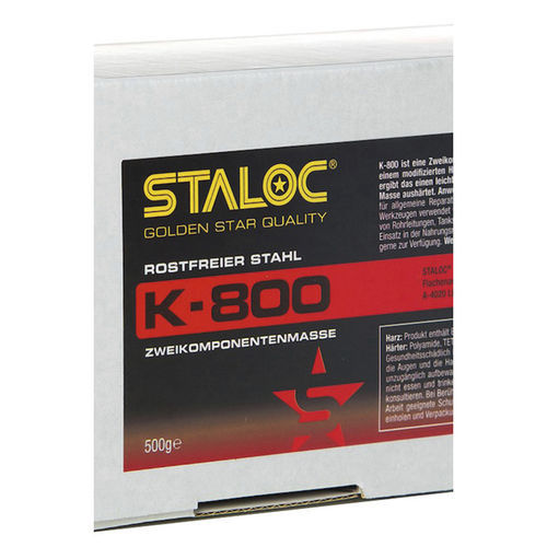 Cola epoxi - K-800 - STALOC - para metal / monocomponente / bicomponente