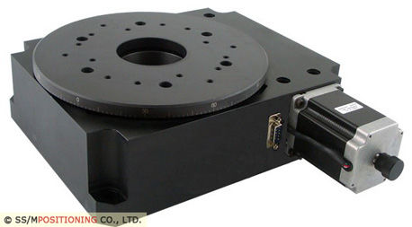 Platina de posicionamiento rotativa - MR200H - MPositioning Co., Ltd. - motorizada / 1 eje / de alta precisión