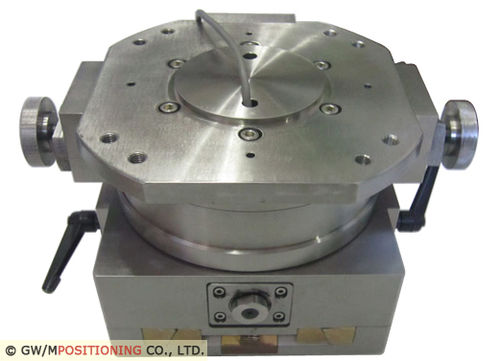 Platina de posicionamiento XY - RG200-EN - MPositioning Co., Ltd. - goniométrica / de inclinación / rotativa
