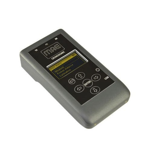 Aparato de medición del TOF - CRONOSONIC - M.A.E. S.r.l. - por ultrasonidos de contacto / de laboratorio / portátil