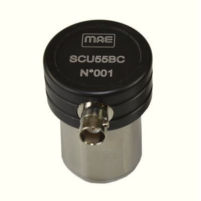 Sonda por ultrasonidos - SCU55BC - M.A.E. S.r.l. - para END / para hormigón / para plástico