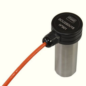 Sonda por ultrasonidos - SCU23DU15 series - M.A.E. S.r.l. - para END / para hormigón / para plástico