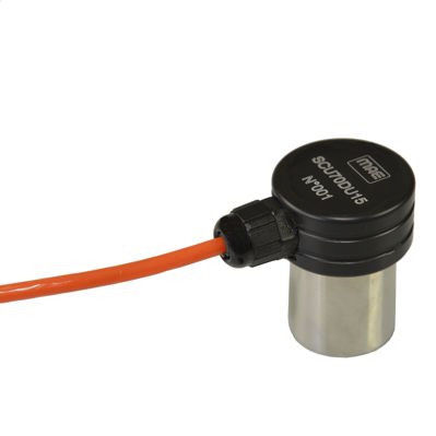 Sonda por ultrasonidos - SCU70DU15 series - M.A.E. S.r.l. - para END / para hormigón / para plástico