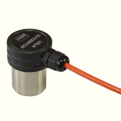 Sonda por ultrasonidos - SCU55DU15 series - M.A.E. S.r.l. - para END / para hormigón / para plástico