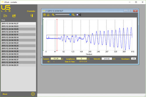 Software de visualización - USLABCT - M.A.E. S.r.l. - para informes / para estructuras de hormigón