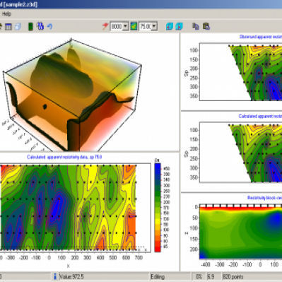 Software de medición - ZondRes3d - M.A.E. S.r.l. - de calidad / de modelización / de electricidad