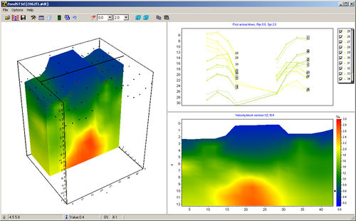 Software de análisis - ZONDST3D - M.A.E. S.r.l. - de interfaz / de medición / de ingeniería