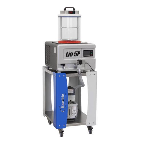 Liofilizador de laboratorio - LIO series - Kambic d.o.o. - de acero inoxidable
