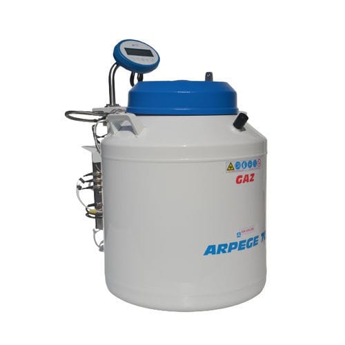 Recipiente de aluminio - ARPEGE  - KGW-ISOTHERM Karlsruher Glastechn. Werk Schieder GmbH - criogénico / ligero / de vacío