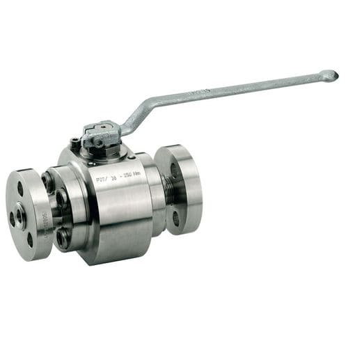 Válvula de bola - K811  - KLINGER-SCHÖNEBERG GmbH - de palanca / de 3 piezas / con perno