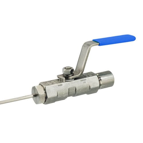 Válvula de bola - 300 P - KLINGER-SCHÖNEBERG GmbH - de palanca / de toma de muestras / roscada