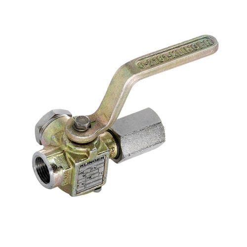 Válvula de tapón - KLINGER-SCHÖNEBERG GmbH - de palanca / de cierre / recta