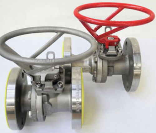Válvula de bola - KLINGER-SCHÖNEBERG GmbH - con volante / de control / con revestimiento