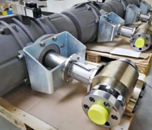 Válvula de bola - KLINGER-SCHÖNEBERG GmbH - con control neumático / de control / de 3 piezas