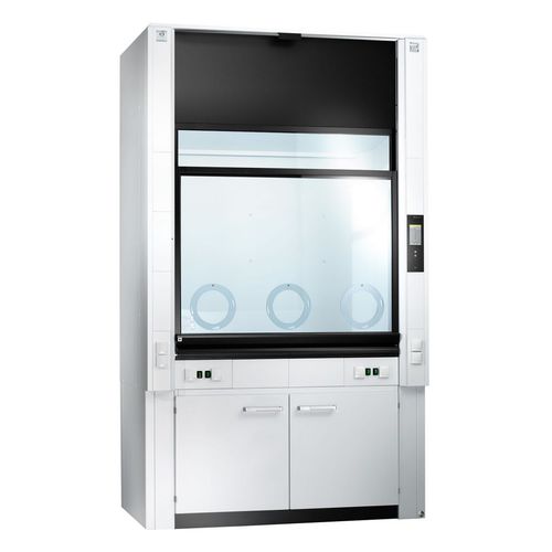 Campana para la manipulación de radioisótopos - EXPLORIS® - Köttermann GmbH - de radioquímica / de laboratorio / de aspiración química