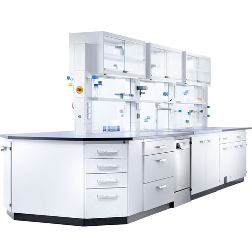 Armario de laboratorio - EXPLORIS® - Köttermann GmbH - de almacenamiento / de suelo / con cajones