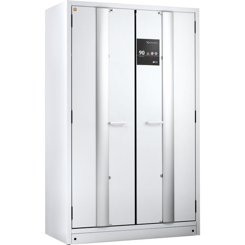 Armario de almacenamiento - EXPLORIS®  - Köttermann GmbH - de suelo / con puerta / de acero