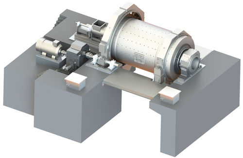 Molino de bolas - Kurimoto Ltd. - horizontal / de trituración humida / para la industria química